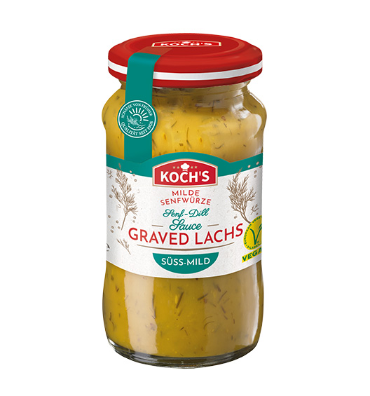 Sauce für Graved Lachs - Senf Dill